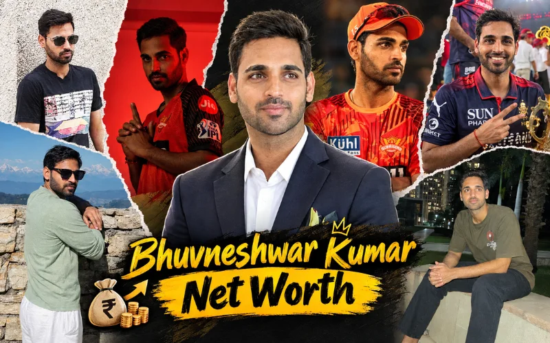 Bhuvneshwar Kumar Net Worth 2026: Complete Biography, IPL Career, Wife, Age, Stats & Income Details Bhuvneshwar Kumar Net Worth